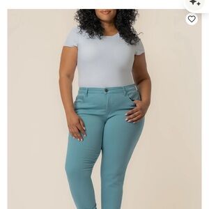 Skinny Pants - Teal